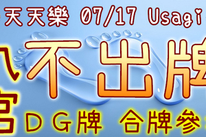 加州天天樂 2020/07/17 Usagi 九宮 精選低機號碼 供您參考