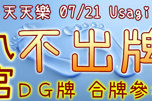 加州天天樂 2020/07/21 Usagi 九宮 精選低機號碼 供您參考