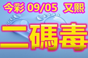 2018/09/05       又熙今彩539  二碼專車參考