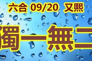 2018/09/20   六合彩獨一碼全車   參考參考