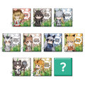 Kemono Friends - Trading Square Can Badge vol.2 10Pack BOX Hobby Stock (Release Date: Nov-2017)