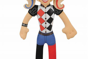 DC Super Hero Girls - Harley Quinn 10 Inch Plush Bleacher Creatures (Release Date: Oct-2017)