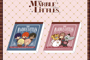 『THE MARBLE LITTLES』 メモ帳A（リトルズ）/B（フェローズ） 発売月 2017年09月