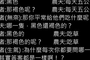 我媽打電話給我說：兒子！快來醫院，你姐姐要生了！！我說：好！順便問了一下是男還是女。我媽說：現在還不知道，所以不知道你是當叔叔還是阿姨。。。