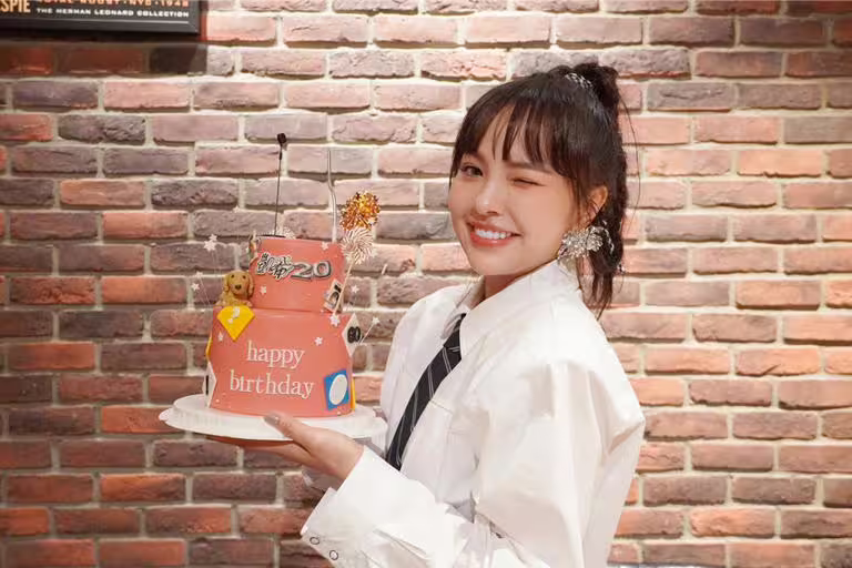 徐凱希度過37歲生日。（時代創藝提供）