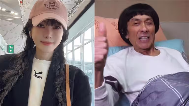 謝金燕(左)父親豬哥亮(右)病逝8年。(圖/翻攝自謝金燕臉書、豬哥亮追思影片) 謝金燕(左)父親豬哥亮(右)病逝8年。(圖/翻攝自謝金燕臉書、豬哥亮追思影片)