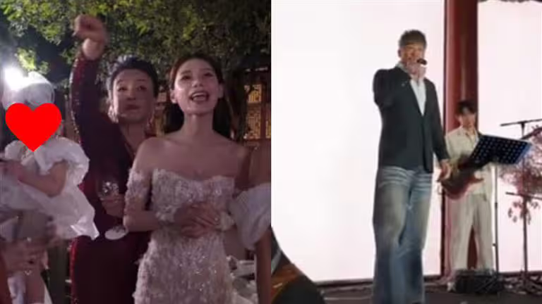 張蘭變臉指揮攝影師。(圖/翻攝自張蘭微博) 張蘭變臉指揮攝影師。(圖/翻攝自張蘭微博)