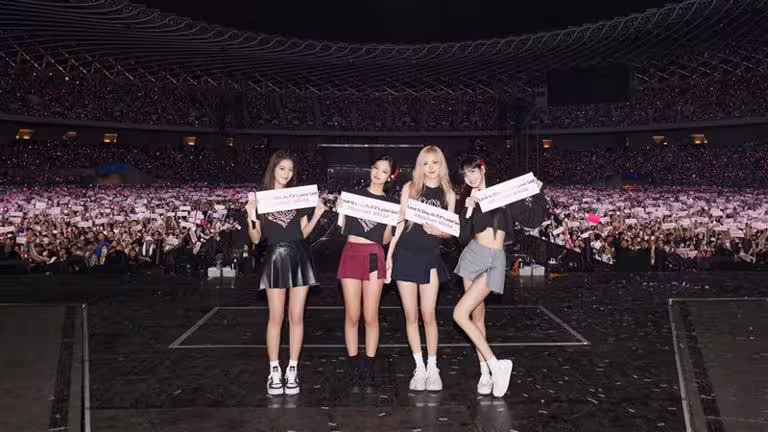 BLACKPINK傳出10月返回高雄世運主場館開唱。（圖／翻攝自BLACKPINK臉書）