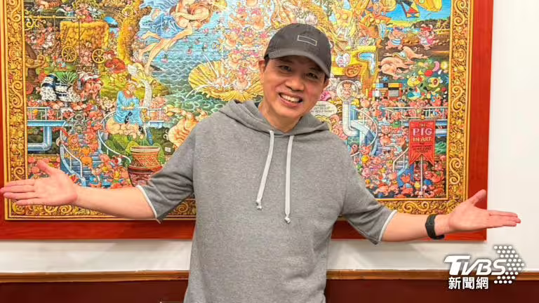 陳凱倫接受《TVBS新聞網》專訪。(圖/林彥君攝) 陳凱倫接受《TVBS新聞網》專訪。(圖/林彥君攝)