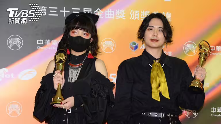珂拉琪曾奪下第33屆金曲獎最佳新人獎。(圖/TVBS資料照片) 珂拉琪曾奪下第33屆金曲獎最佳新人獎。(圖/TVBS資料照片)