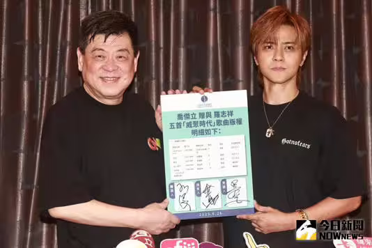 ▲羅志祥（右）不對賀瓏感情風波表態，「別人的事，我不能說什麼，因為我不是當事人。」（圖／記者葉政勳攝影）
