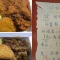 60元便當份量太少？老闆貼心「給2倍飯菜」怕學生吃不飽　對方遞上小字條「把飯菜全倒掉」                    