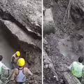 下水道挖一半　工人慘遭活埋