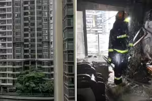 15樓突發大火！一家四口「教科書級自救」　靠「簡單步驟」成功逃生