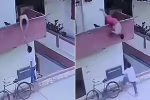 懶得下樓買冰淇淋　男子前滾翻墜樓