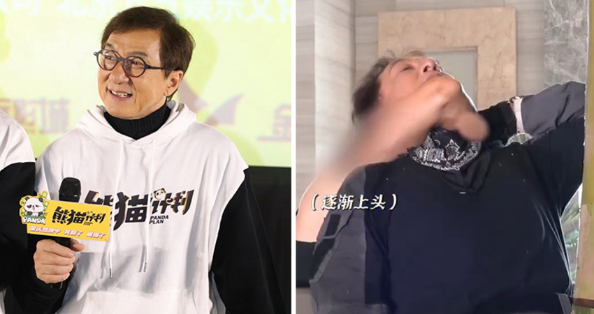 70歲成龍片場失去意識！遭「勒脖窒息」現況曝光