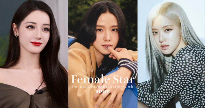 外媒評選「2024全球最美女星」TOP10！BLACKPINK Rosé第8輸迪麗熱巴，冠軍真是絕世美人