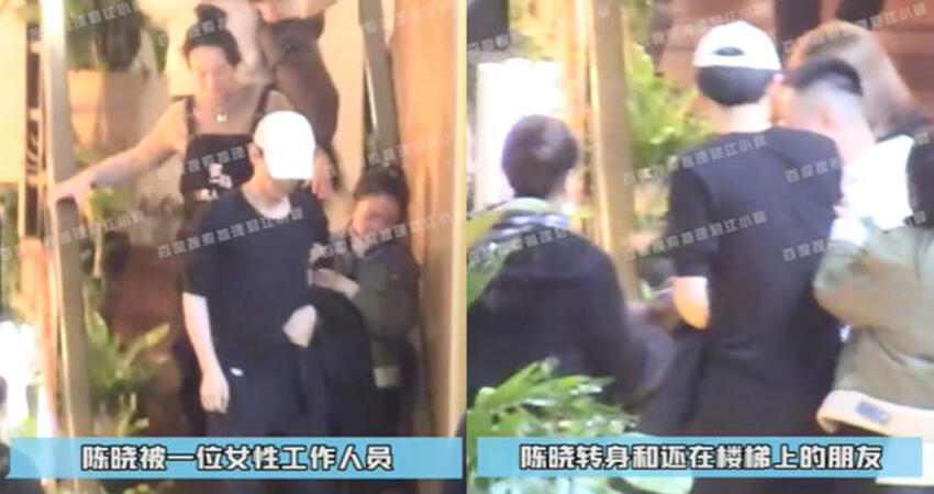 陳妍希父親喪禮他未參加！ 陳曉被拍深夜喝到爛醉掀2派論戰