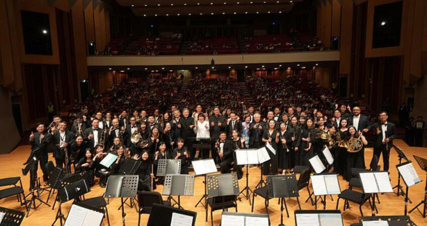 全城瘋管樂 嘉義市管樂團與日本知名指揮及作曲家鈴木英史聯手演出 揭開嘉義市國際管樂節序幕!