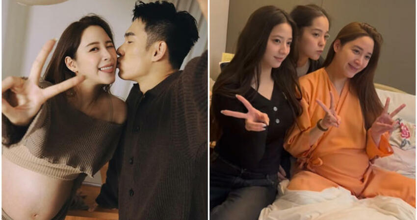 歐陽妮妮跨年夜生了！ 張書豪經紀人證實喜訊：母子平安