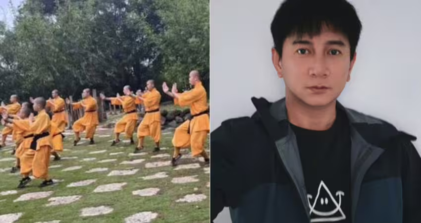 吳奇隆驚現少林寺！化身武僧練功 網友驚呼：要出家了？