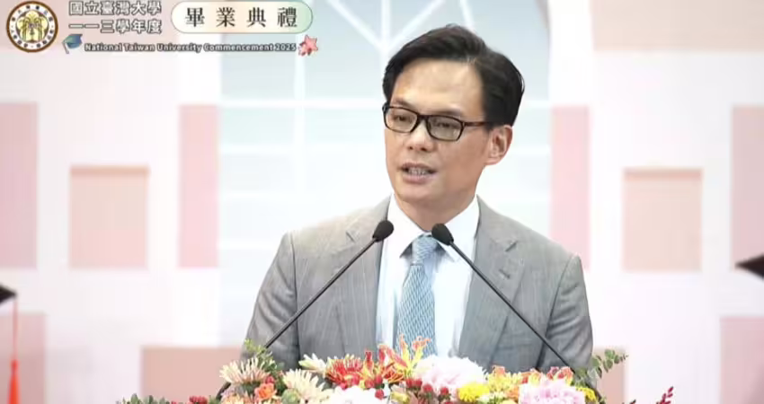 台大畢典致詞引歡呼 林之晨：生台灣人、死台灣鬼