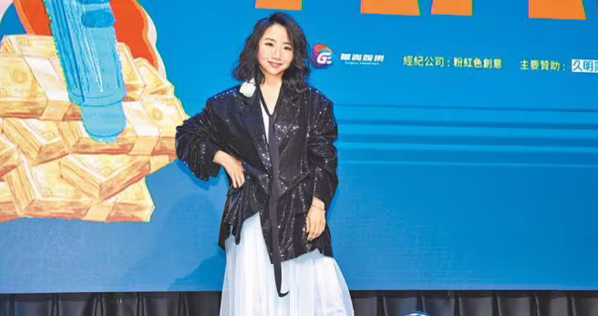 陶晶瑩扮教主 獻唱納豆婚禮