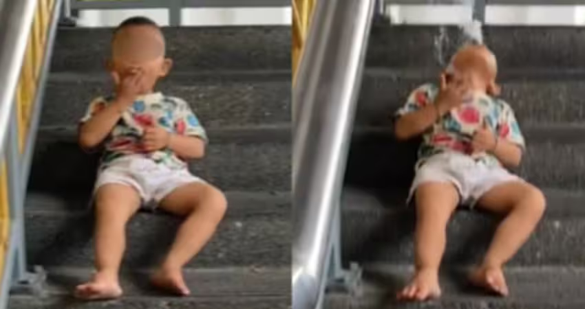 泰4歲男童「路邊狂抽菸」影片瘋傳！ 網紅揭心碎真相