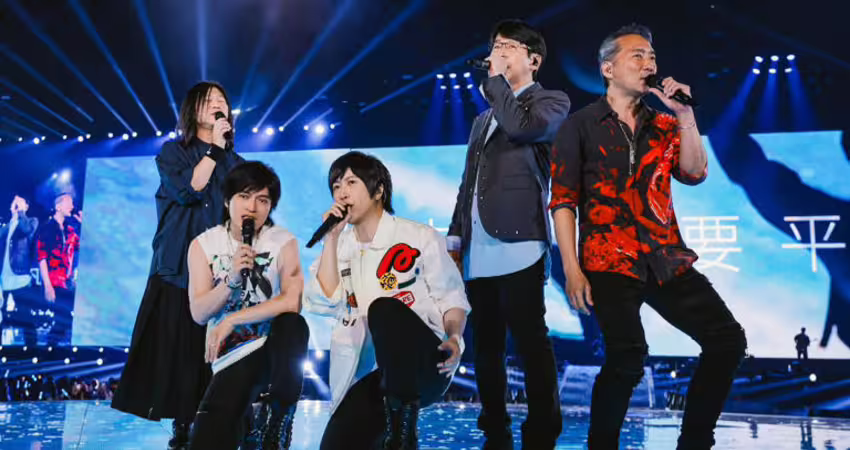 加碼1.2億！五月天首唱大巨蛋舞台解密 「無限放大」出動8500人