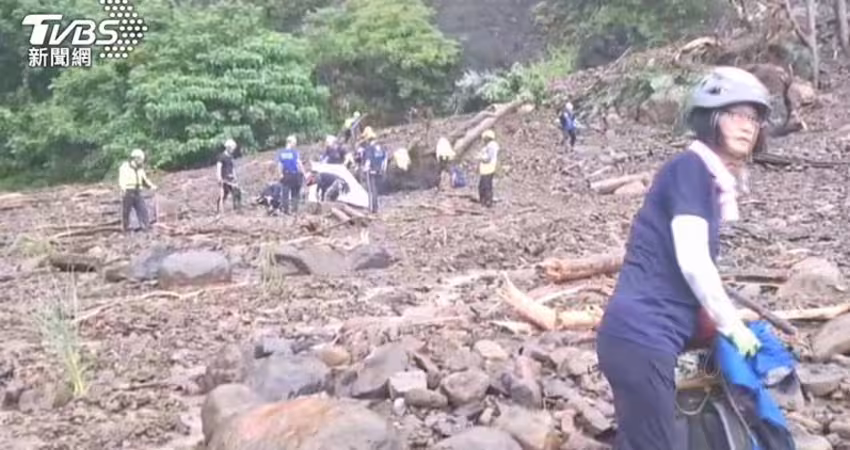 五口墜落50層樓深谷！ 警消又搜獲遺骸與嬰兒衣「釐清身分中」