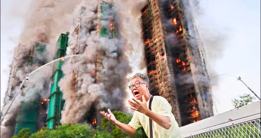 香港大樓惡火44死　「為何燒這麼快？」專家揭關鍵1物：省錢釀大禍