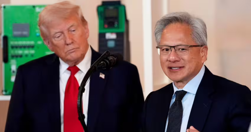 《紐時》：川普告訴黃仁勳　習近平談台灣就「呼吸沉重」　