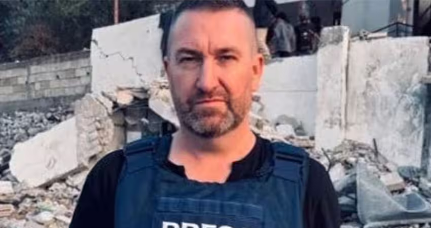 報導一半…炸彈落在身後！ 記者神反應奇蹟生還