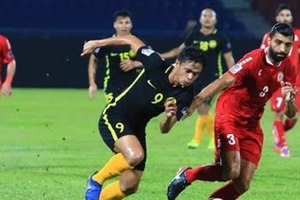 亞洲杯外圍賽:馬來西亞1:2黎巴嫩(有片睇)