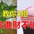 總是走破財運，錢財留不住？教你3招，讓錢老老實實的呆在你的口袋裡