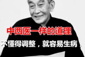 南懷瑾老師：這個不懂得調整，就容易生病，更影響修行