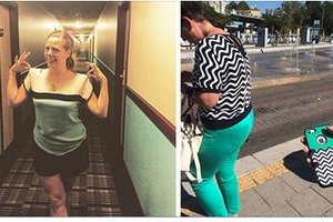 19個「穿出去才發現不小心變成變色龍的」的突然擁有保護色爆笑人類。