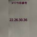 3/17今彩539參考看看