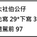 6/11大社伯公仔~六合彩參考看