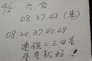 4/5六合彩參考看>>>>08.37.48可坐車看看((((祝中車車))))