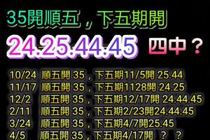 4/17六合彩參考看~祝大家發財