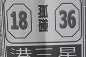 6/28孤碰18.36二星參考看~六合彩參考看