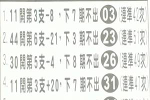 8/30不出牌版路公式~六合彩參考看