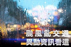 莫蘭蒂來勢洶洶　13、14日交通異動一覽表