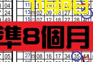 11月08 日- 六合 準第8個月3中1..養車立柱用3中1