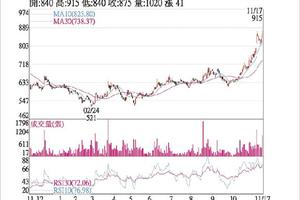 法人選股:  精華 明年估賺4股本 股價飆