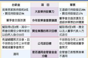 寶佳確定今年參選台新金董事