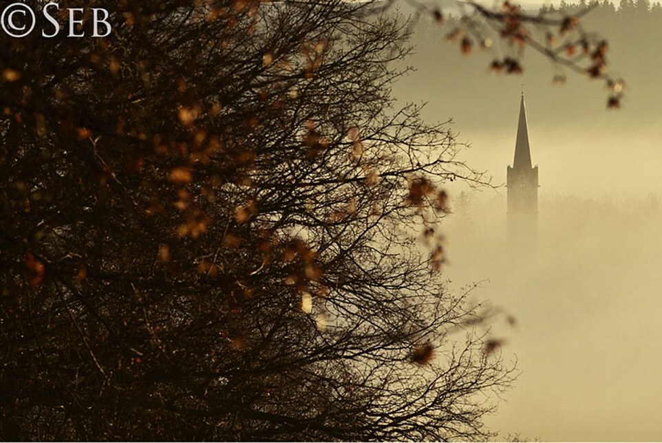 The pair spent four months going on outings together around their hometown of Jelenia Gora and taking photographs of their surroundings, resulting in some beautiful images from both parties - including this one, taken by Mr Luczywo