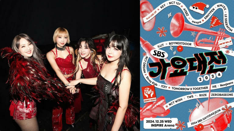 傳奇女團「2NE1」時隔10年出演《SBS歌謠大戰》！第三波陣容名單依舊超華麗