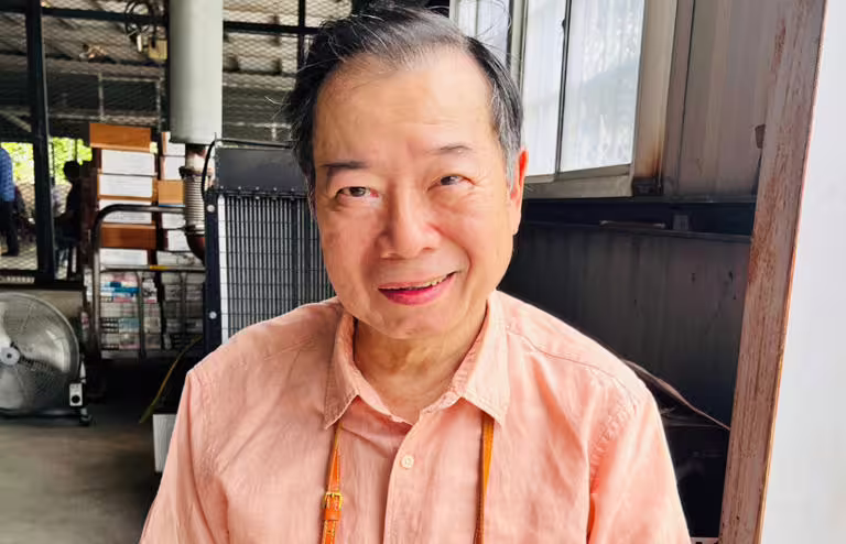 72歲資深藝人廖峻第三度中風,工作損失高達百萬。(圖/攝自FB@歐吉尚) 72歲資深藝人廖峻第三度中風,工作損失高達百萬。(圖/攝自FB@歐吉尚)